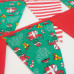 Grinch bunting flags