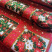 Red Christmas print runner