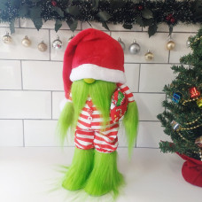 Sleepy Grinch gnome