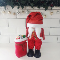 Santa Gnome with gift bag
