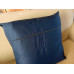 Navy scatter pillow