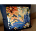Navy scatter pillow