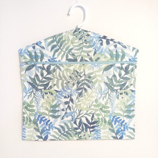 Blue peg bag holder