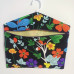 Floral peg bag holder